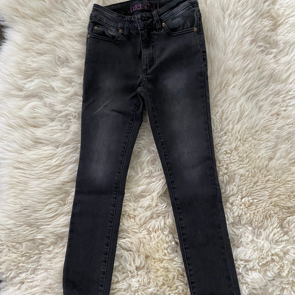 me.n.u Jean in grey black kids size 7